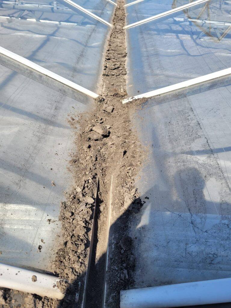 Greenhouse gutter cleaning service