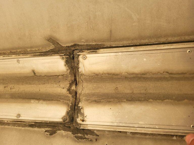 Greenhouse gutter plate fabrication at VGB Workers warehouse
