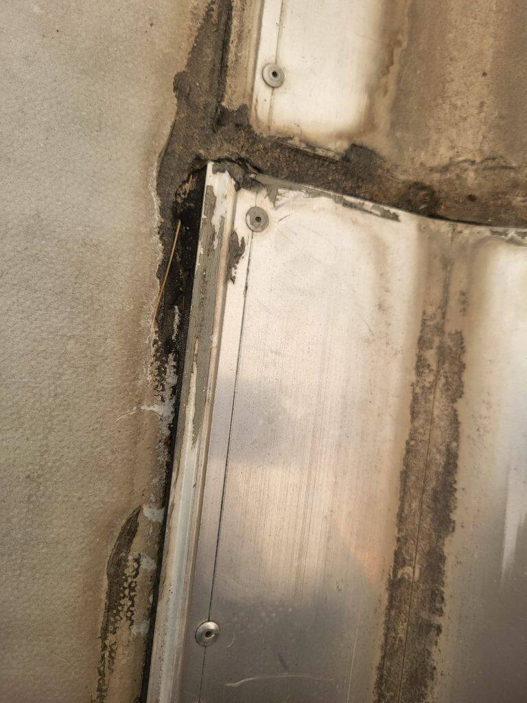 Greenhouse gutter plate fabrication at VGB Workers warehouse